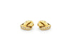Gold Earrings with Diamond