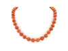 Vintage Coral Beads Necklace