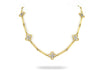 Vintage Yellow Gold Necklace with Diamond