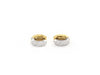 Yellow & White Gold Earrings with Diamond