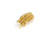 Vintage Gold Feather Brooch