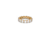 Rose Gold Alliance Ring with Diamond