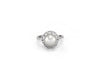 White Gold ring with Diamond & Pearl