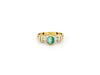 Ring with Emerald & Diamond