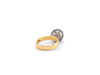 Rosé Gold Ring with Pearl