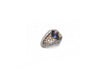 Ring with Ceylon Sapphire and Diamond