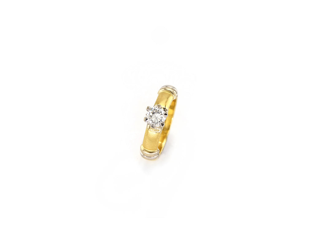 Ring with Solitaire Diamond