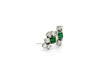 Emerald & Diamond Brooch