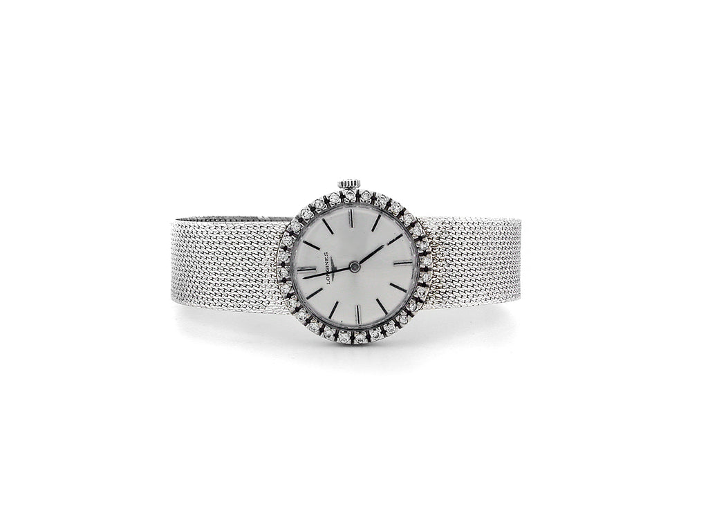 Vintage Longines Watch with Diamond