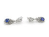 Vintage Diamond & Sapphire Earrings