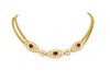 Necklace with Diamond & Ruby
