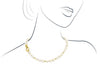 Pearl Necklace with Yellow Golden Clasp – Jewel In A Box