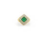 Emerald & Diamond ring