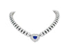 Chopard White Gold, Diamond & Sapphire Necklace
