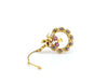 Brooch with Diamond & 3 colours of Sapphire