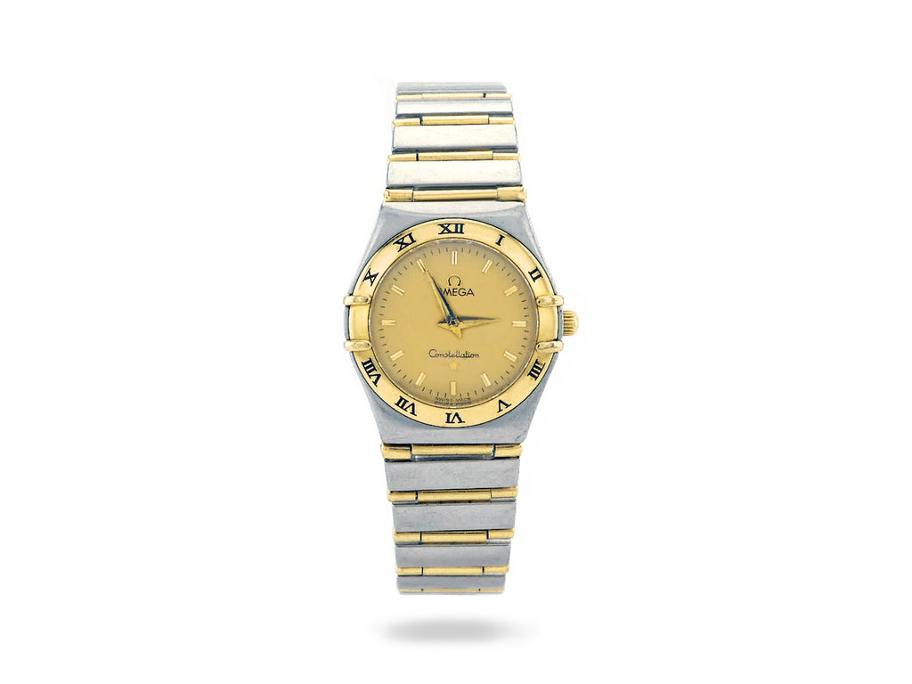 Vintage Omega Constellation Two Tone Watch