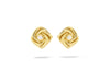 Earrings Yellow Gold with Solitaire Diamond