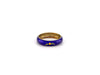Vintage Gold Ring with Enamel