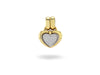 Gold Heartshaped Pendant with Diamond by Chimento