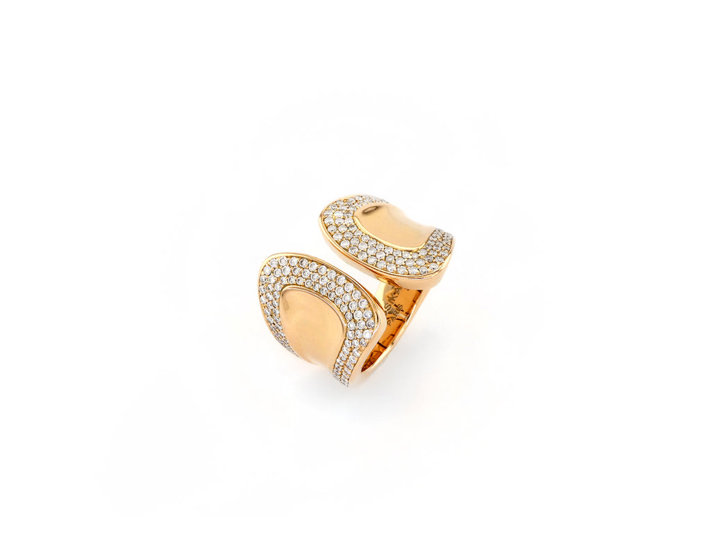 Rose Gold Messika Ring with Diamond