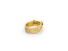 Yellow Gold Ring with Diamond & Emerald