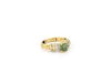 Ring with Emerald & Diamond
